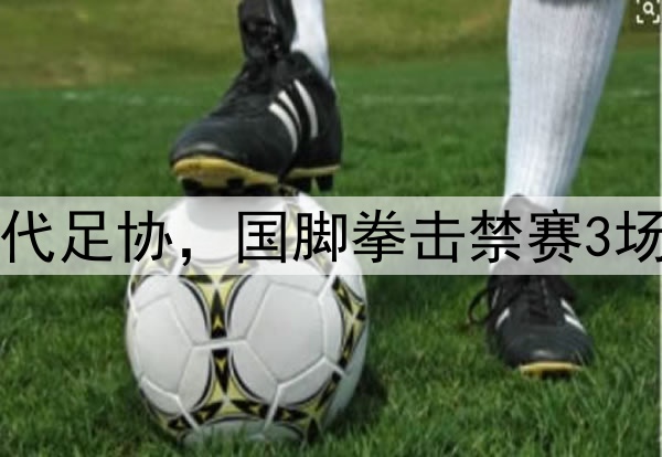 中足联首次出手，取代足协，国脚拳击禁赛3场，踩踏+飞铲停赛1场