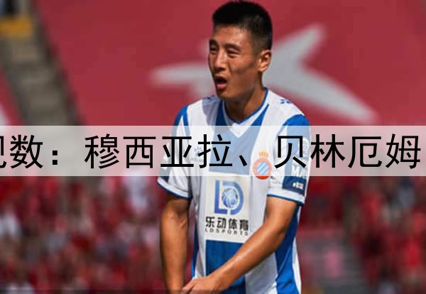 本赛季欧冠造犯规数：穆西亚拉、贝林厄姆、门德斯26次第二