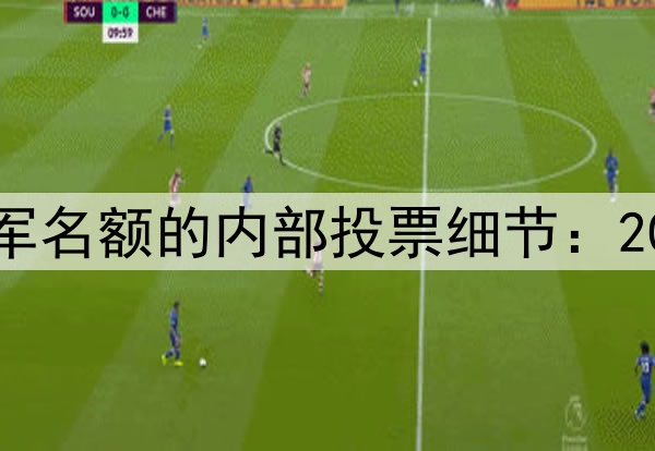 各大洲足联对扩军名额的内部投票细节:2026年世界杯前瞻